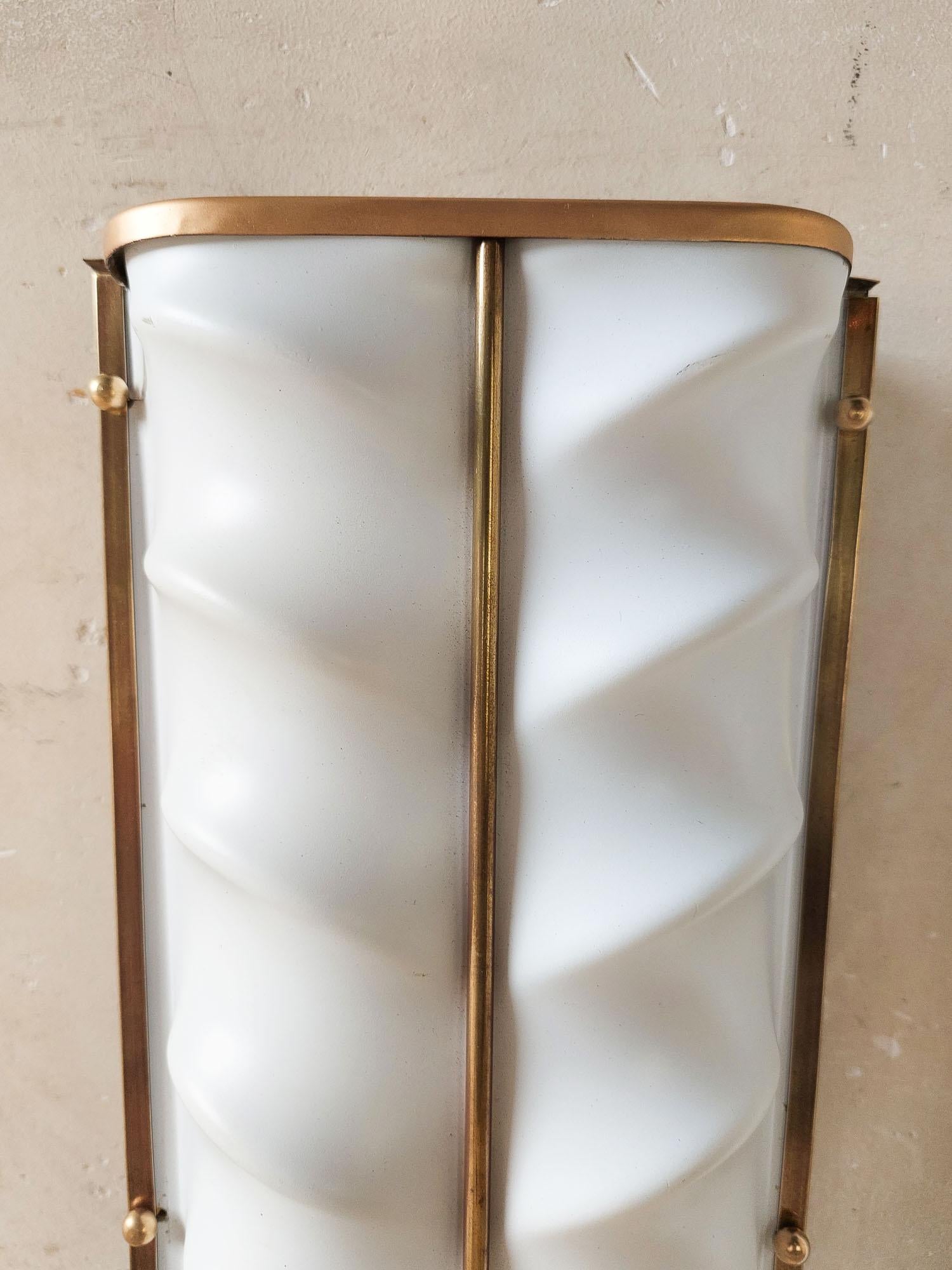 Pair of 1950s Cinema Wall Lamps 1