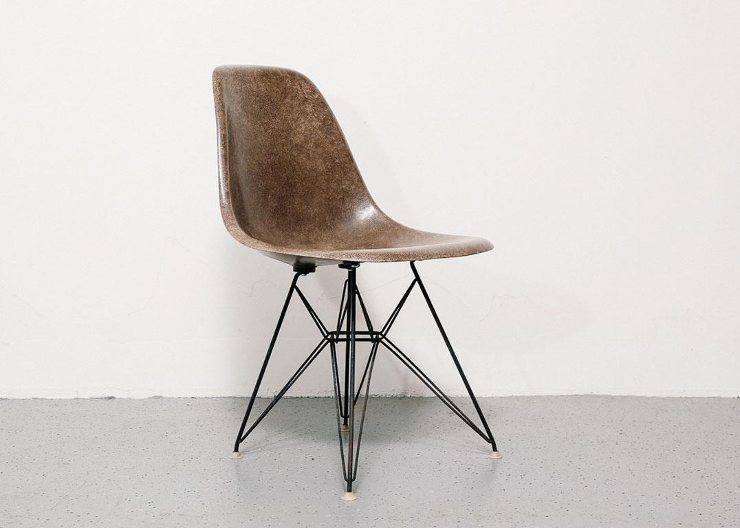 Mid-20th Century Pair of 1950s Eames DSR Side Chairs