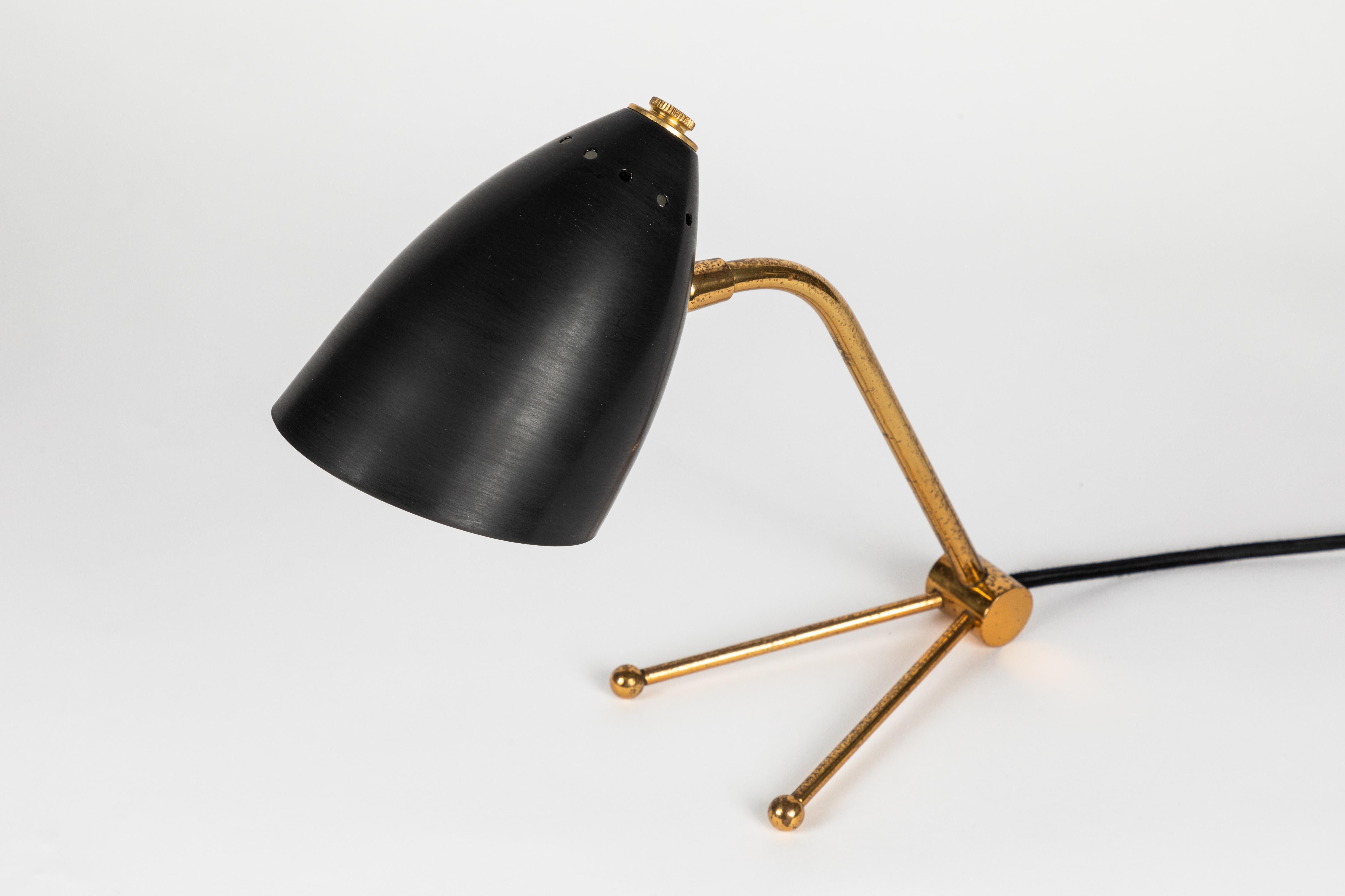 Mid-20th Century Pair of 1950s Finnish Table Lamps Attributed to Mauri Almari