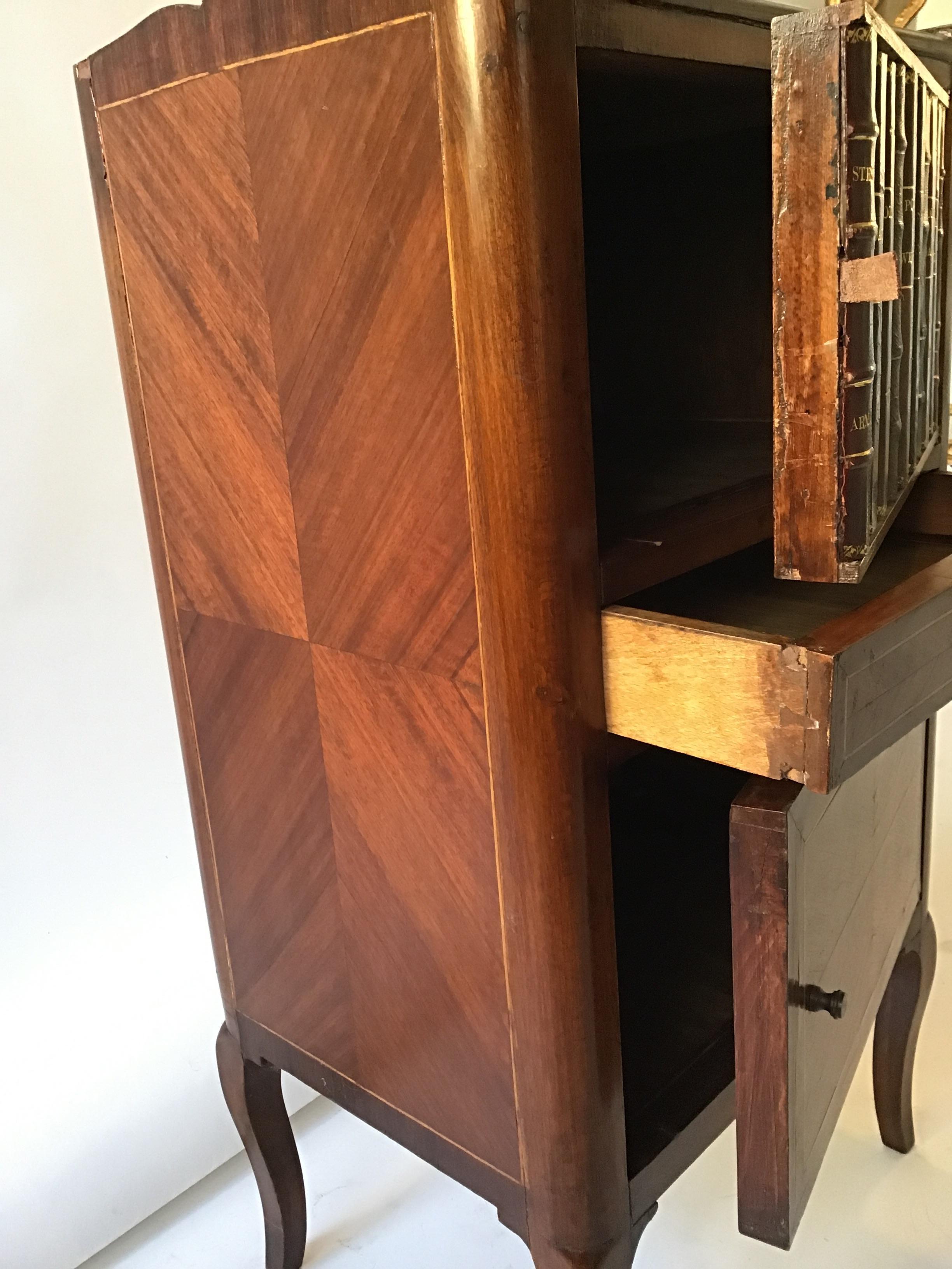 Pair of 1950s French Faux Book End Tables 2