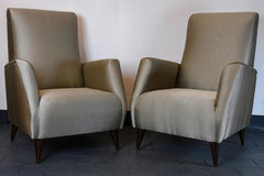 Paire de fauteuils Gio Ponti des années 1950