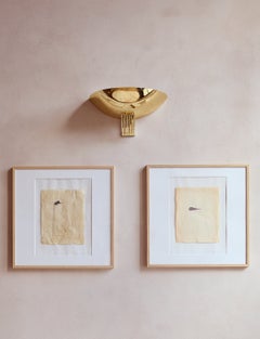 Pair of 1950s Gio Ponti Cloud Sketches