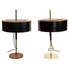 Pair of 1950s Giuseppe Ostuni 243 Table Lamps for O-Luce