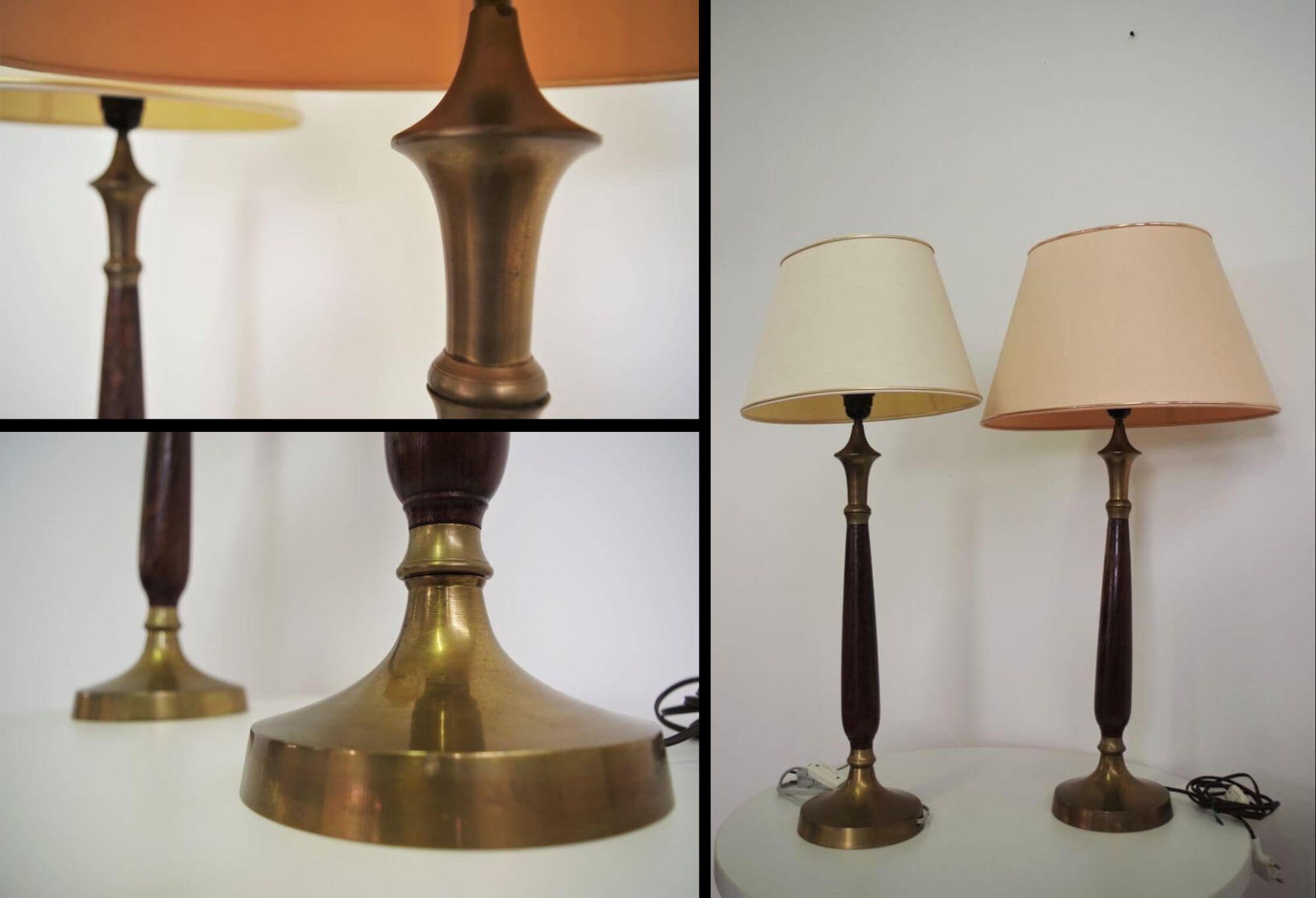 Paire de lampes de table 