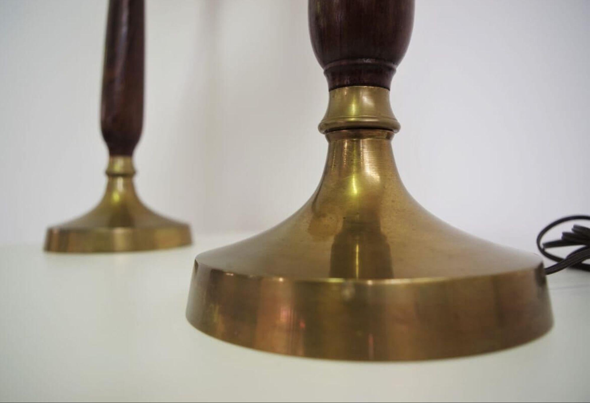 Paire de lampes de table 