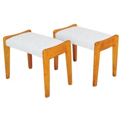 Pair of 1950s Ico Parisi Foot stools