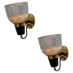 Pair of 1950s Ignazio Gardella LP5
Coppa Aperta
Sconces for Azucena