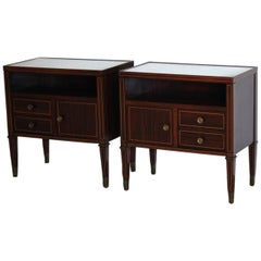 Pair of 1950s Italian Bedside Tables by Paolo Buffa