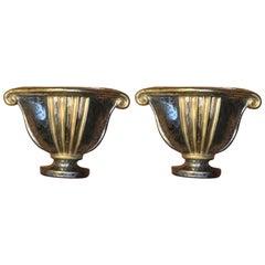 Pair of 1950s Italian Ceramic Sconces