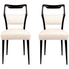 Pair of 1950s Italian Dinning/Occasional Chairs by Vittorio Dassi