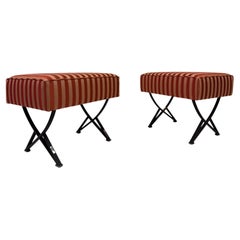 Pair of 1950s Italian Stools by Gianni Moscatelli for Formanova