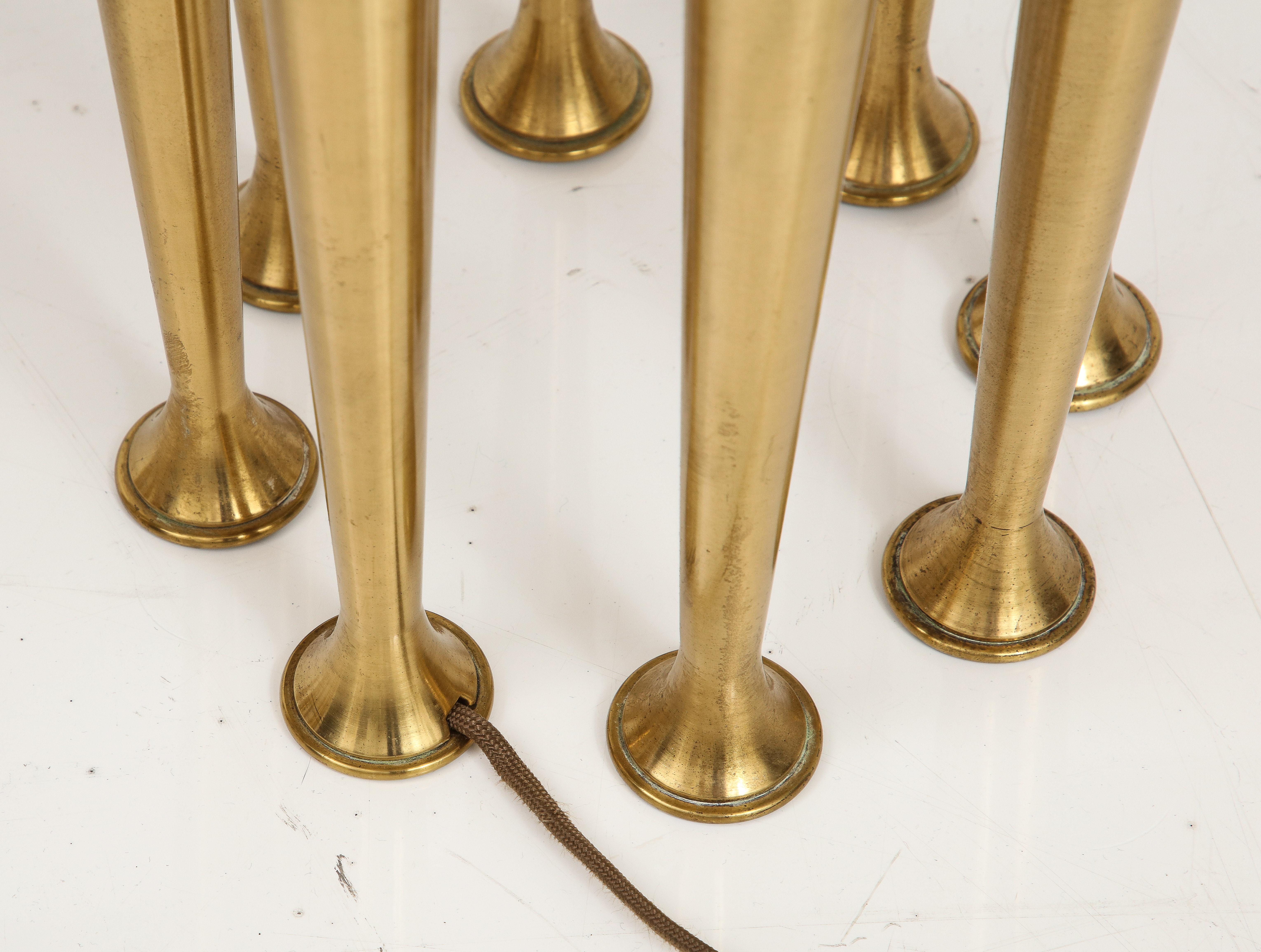 Brass Pair of 1950's James Mont 
