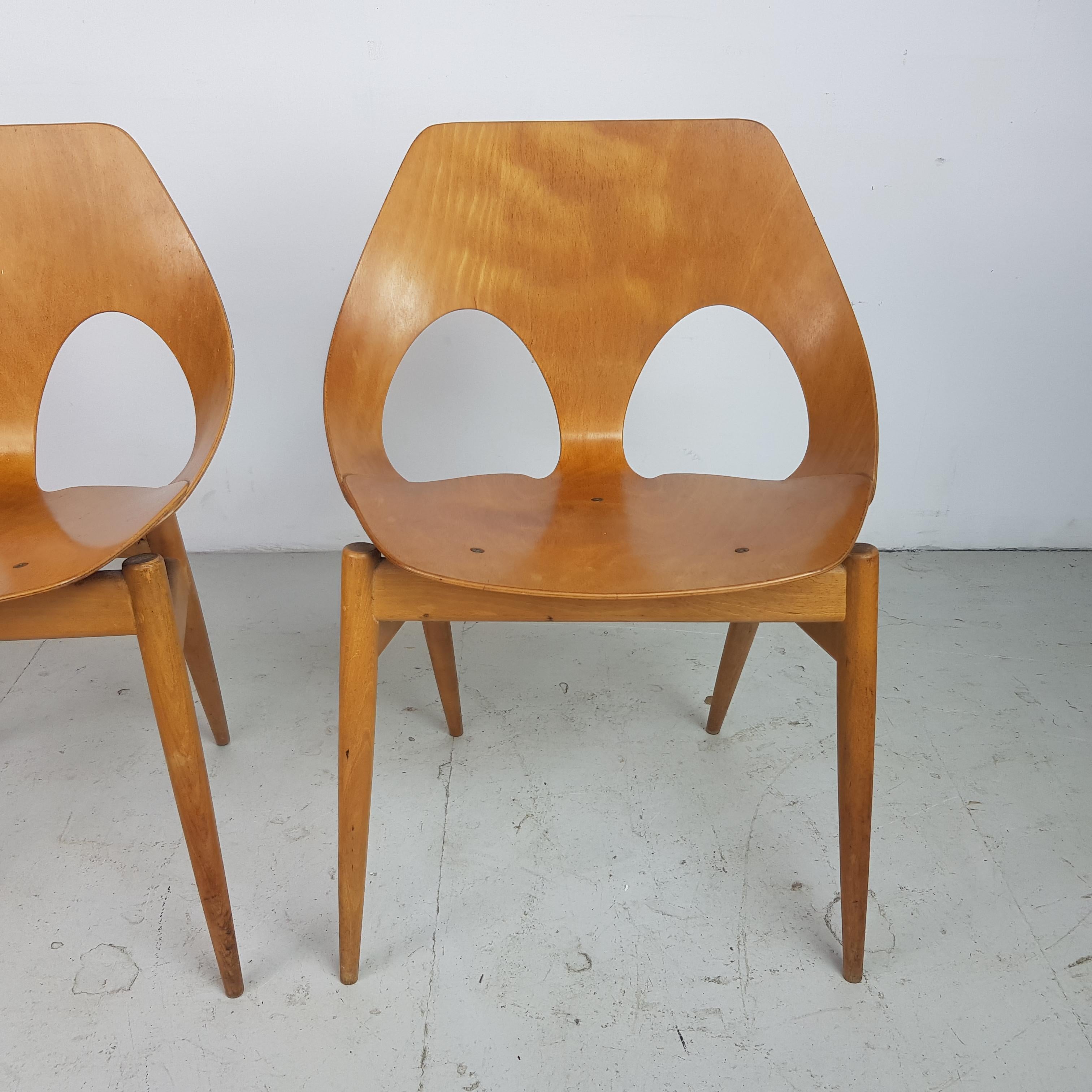 English Pair of 1950s Jason Chairs Designed by Carl Jacobs & Frank Guille for Kandya For Sale