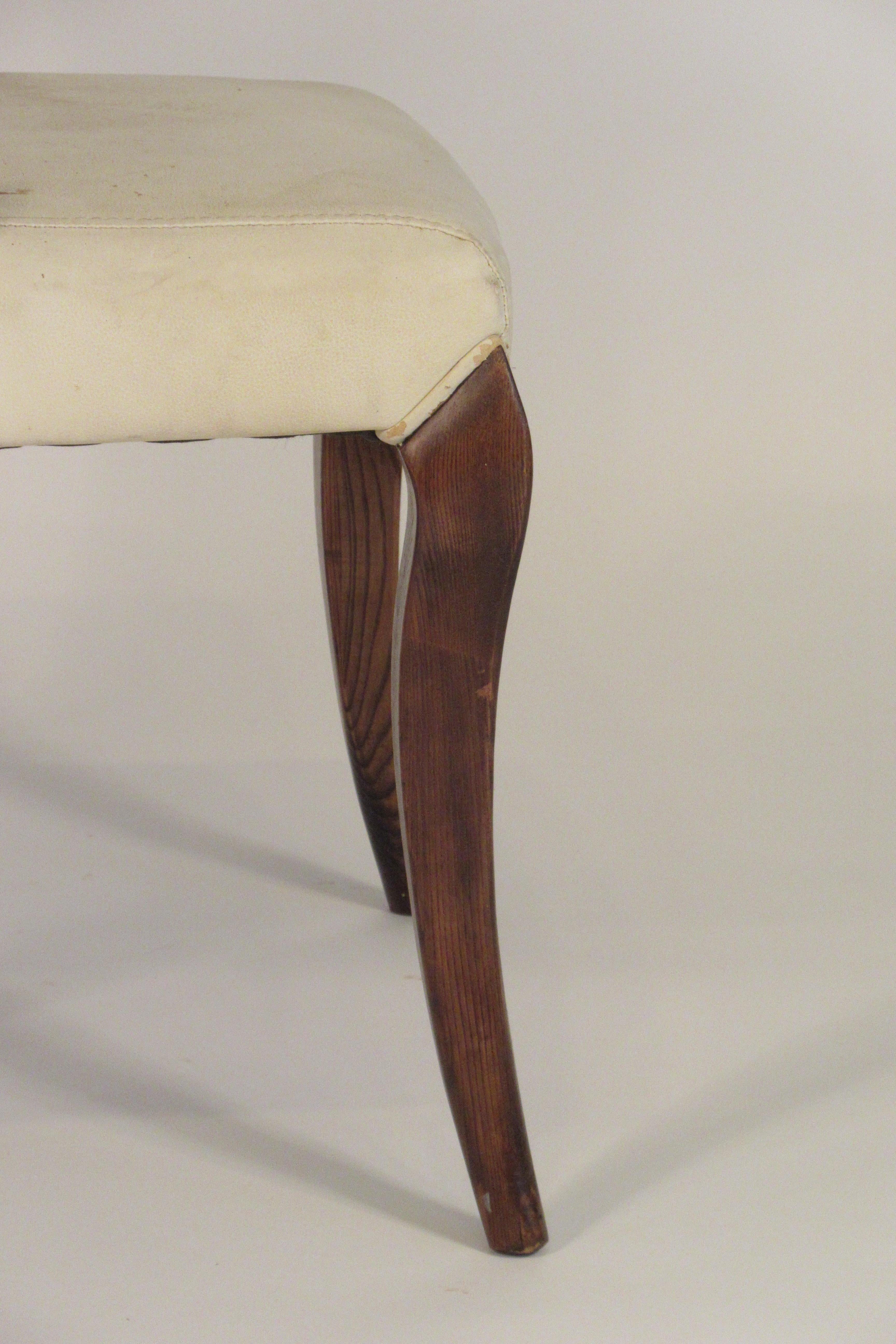 Pair of 1950s Klismos Side Chairs 8