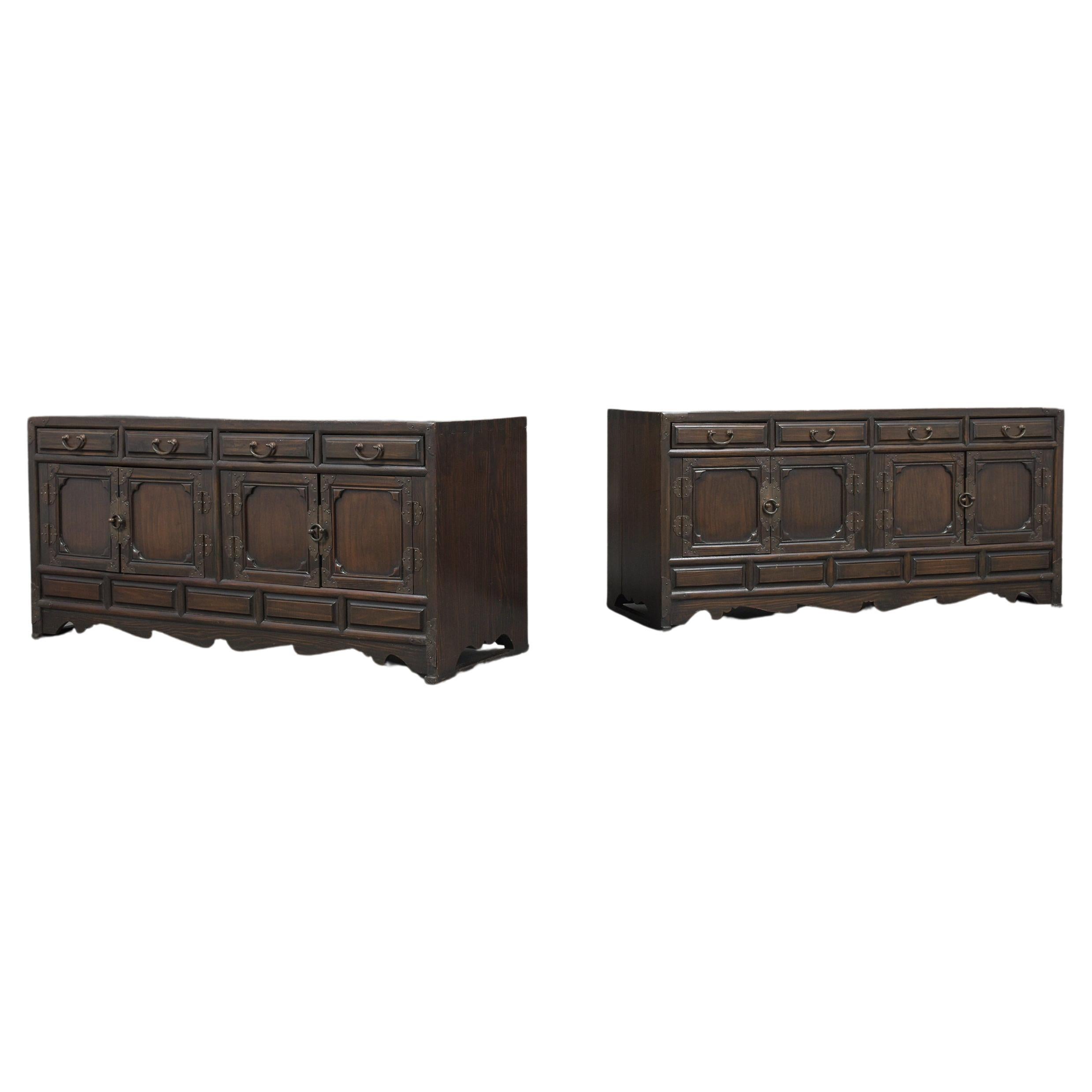 Two Korean Cabinets