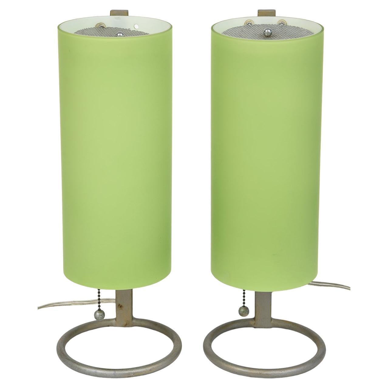 Pair of 1950s Lamps from the Historic Fontainebleau Hotel in Miami Beach