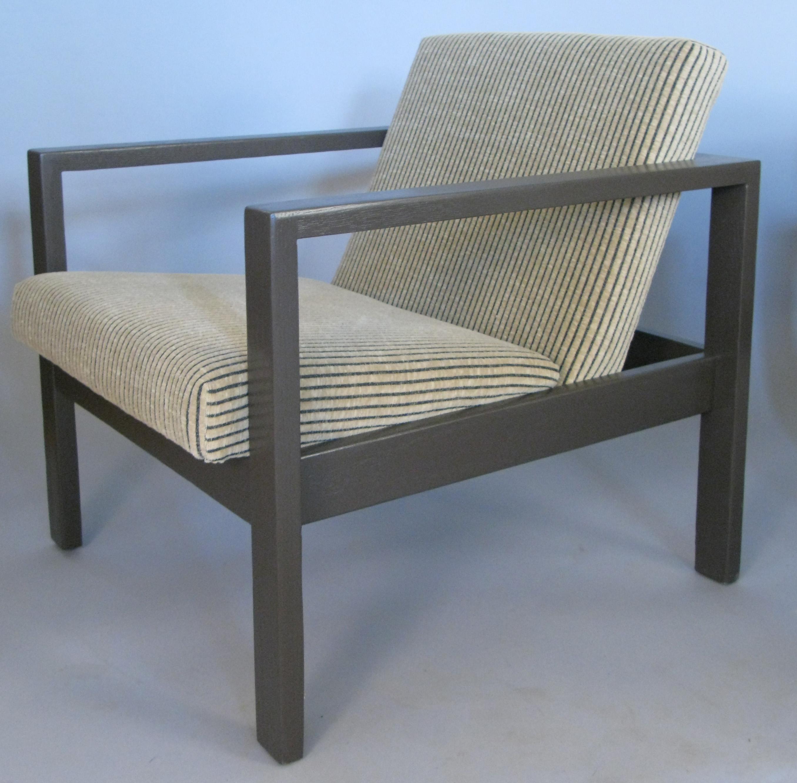 Pair of 1950s Lounge Chairs by Harvey Probber In Good Condition In Hudson, NY