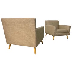 Pair of 1950s Lounge Chairs