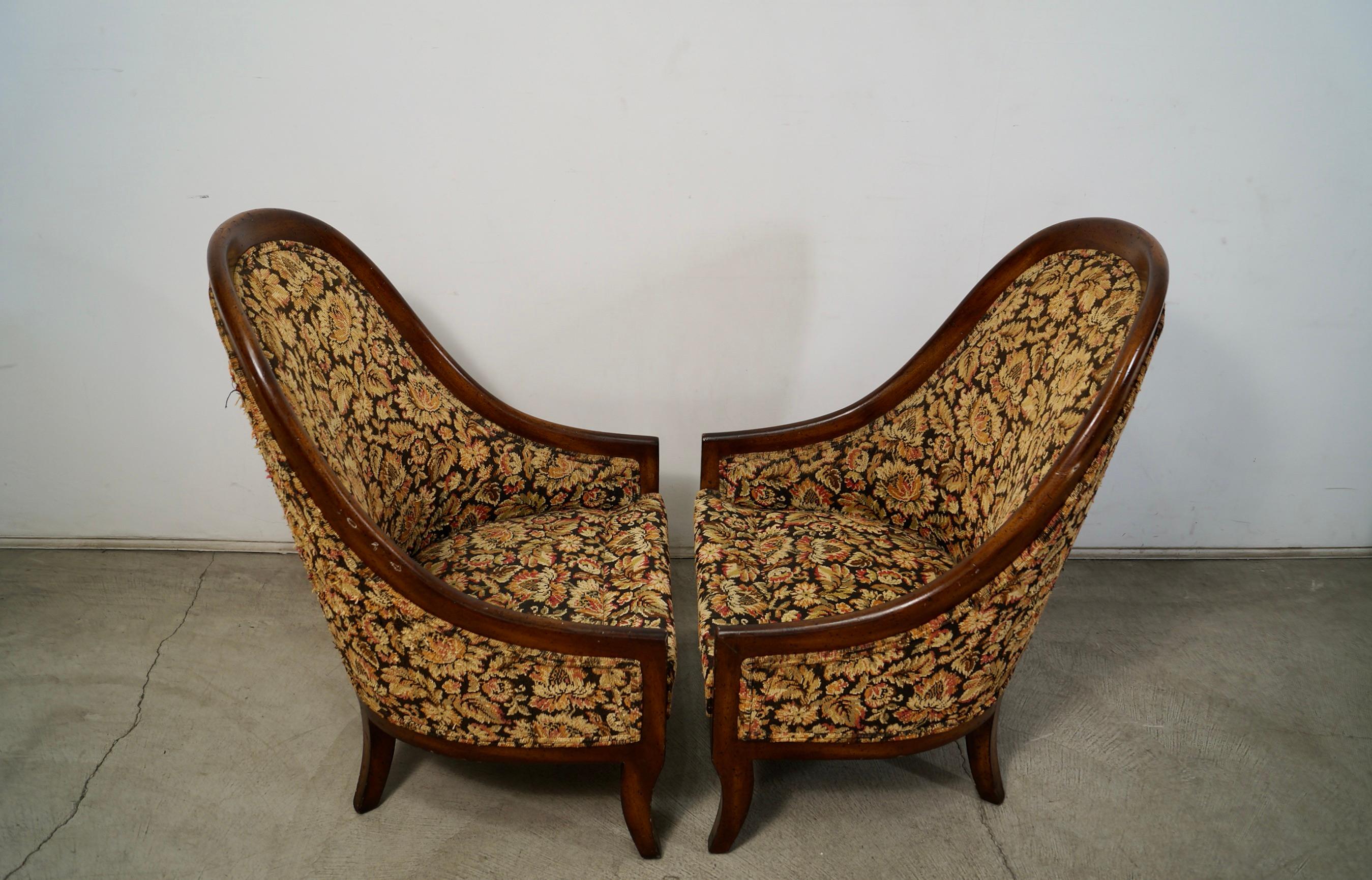 Coppia di poltrone da club in stile Harvey Probber del 1950 in vendita 6