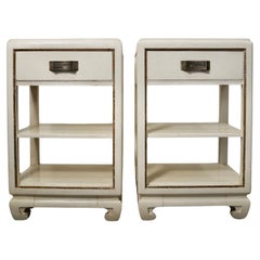 Coppia di Comodini Chinoiserie Moderni del Mid-Century 1950 di R-Way