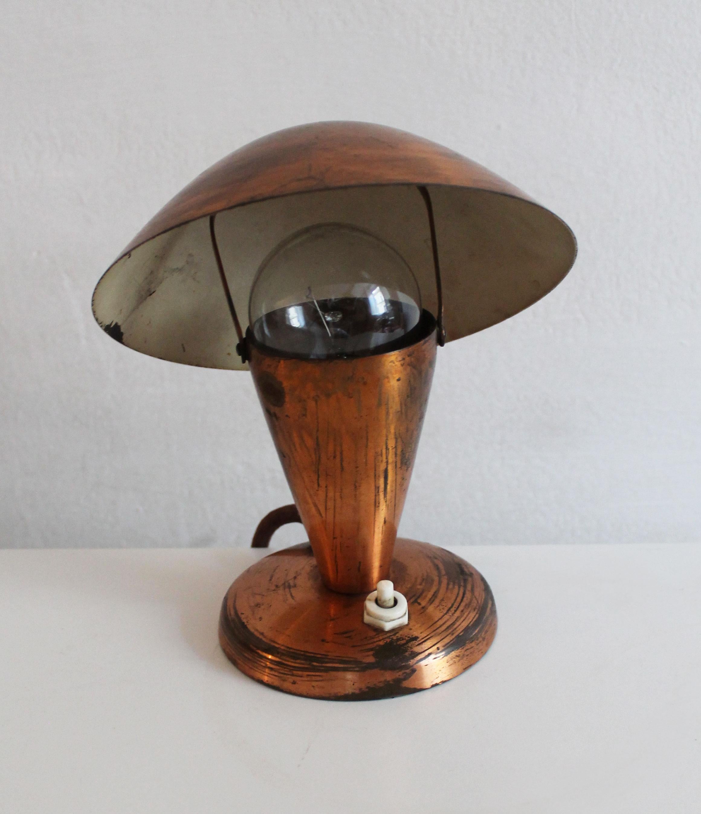 Pair of 1950's Modernist Table Lamps nicknamed 
