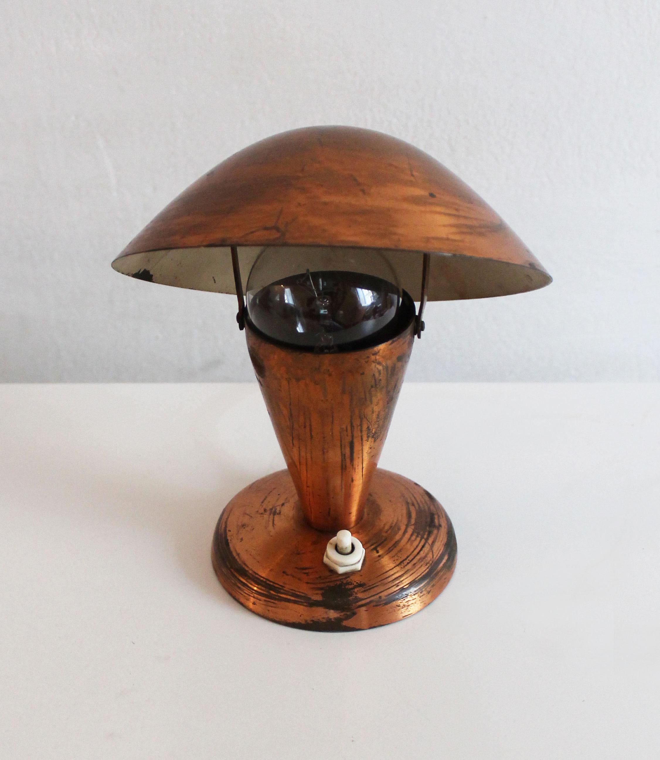 Pair of 1950's Modernist Table Lamps nicknamed 