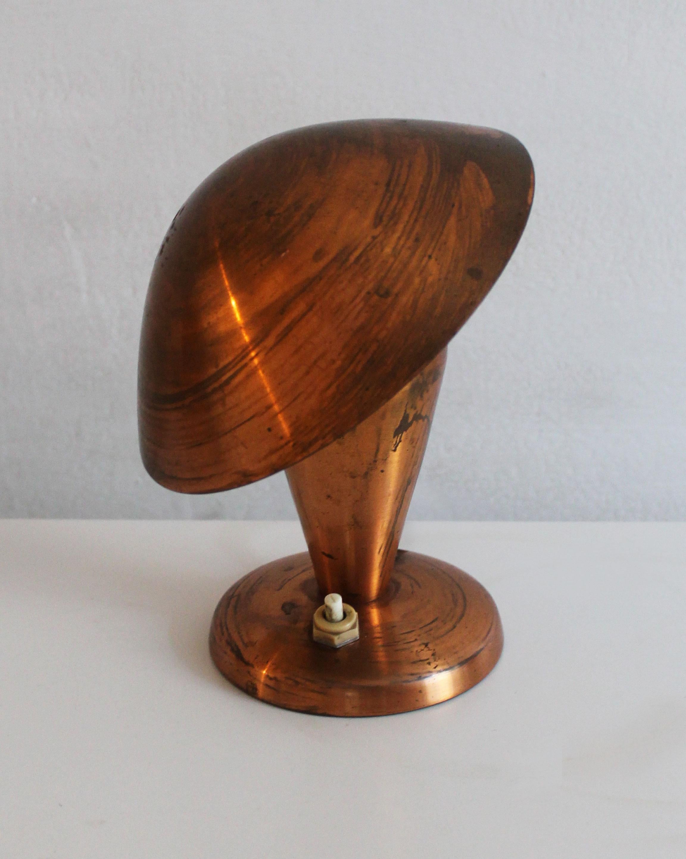 Pair of 1950's Modernist Table Lamps nicknamed 