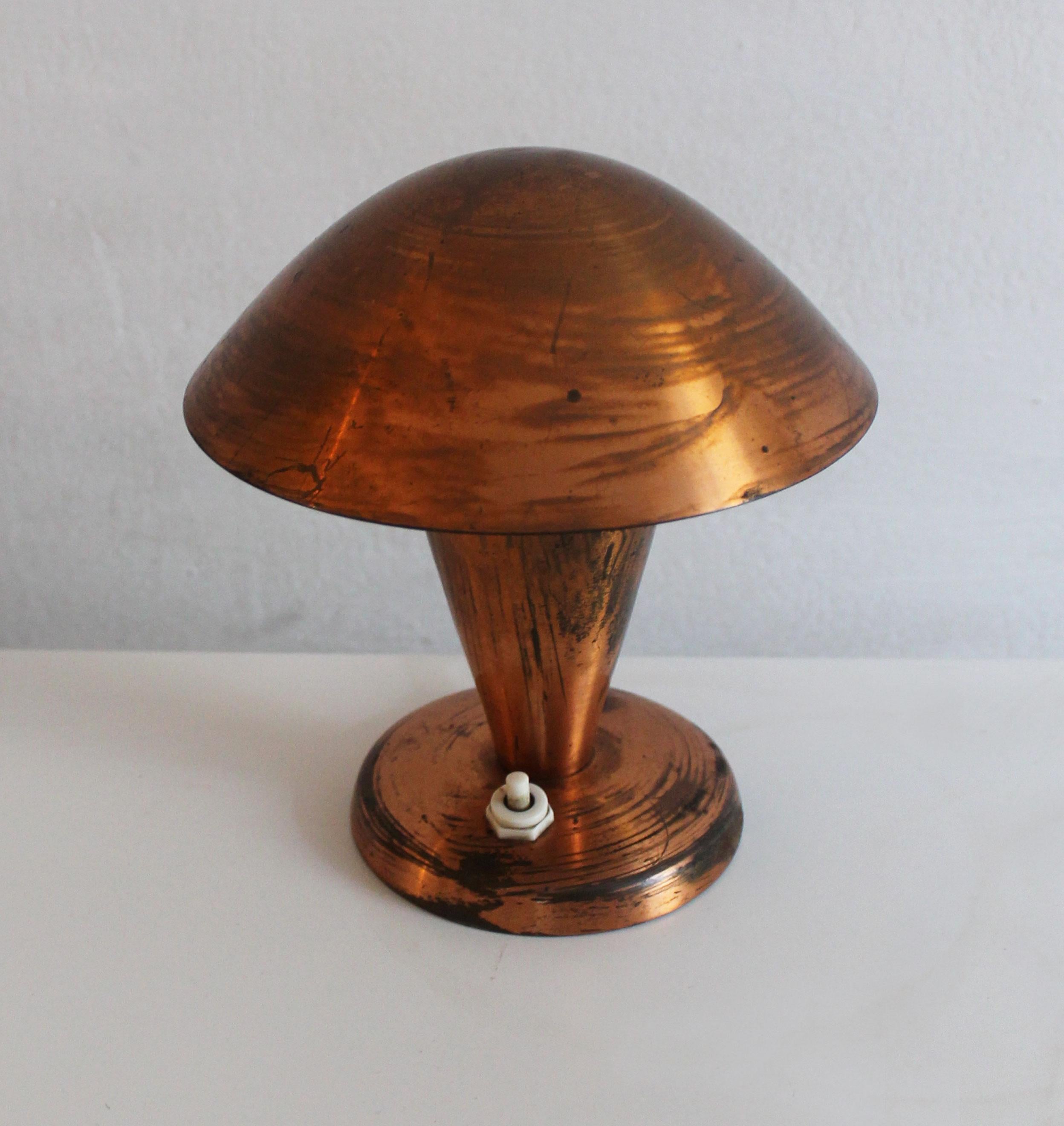 Mid-20th Century Pair of 1950's Modernist Table Lamps nicknamed 