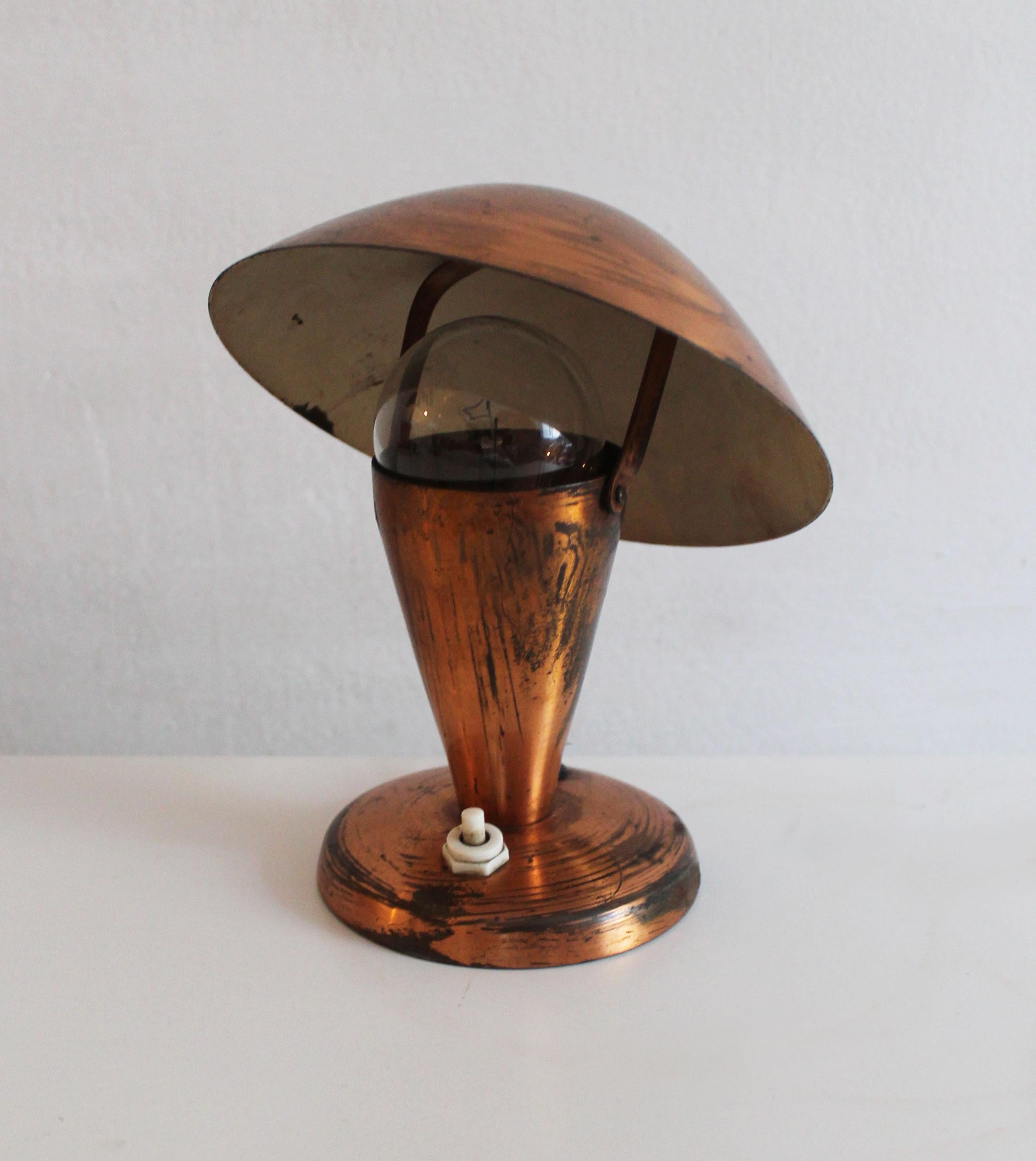 Pair of 1950's Modernist Table Lamps nicknamed 