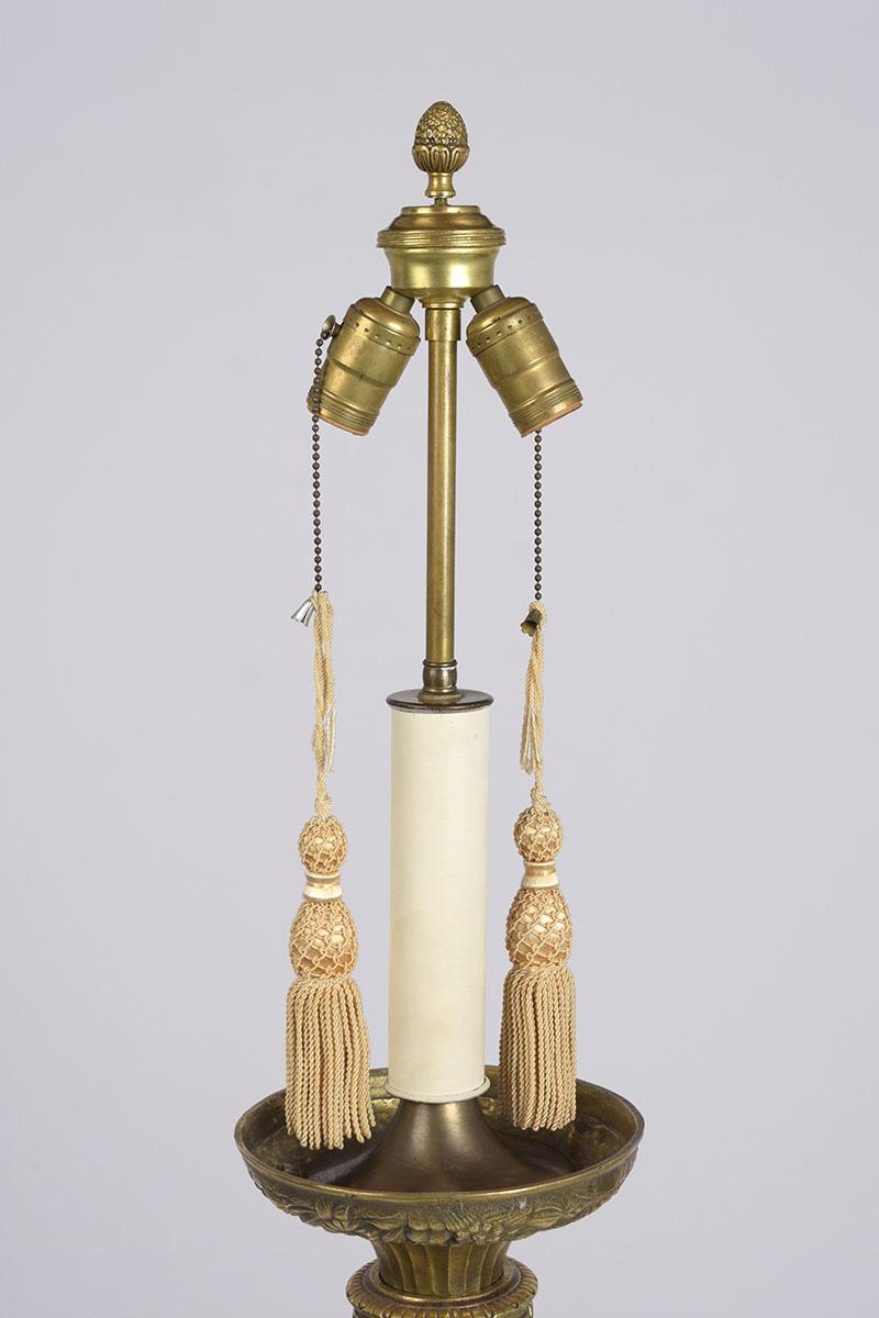 regency style lamp