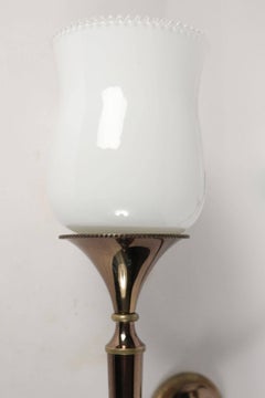 Pair of 1950s Sconces by Maison Arlus