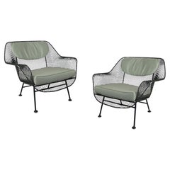 Pair of 1950s Sculptura Lounge Chairs by Russell Woodard