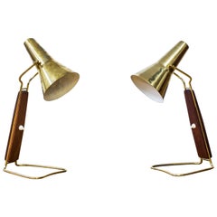 Pair of 1950s Table Lamps by Hans Bergström, Ateljé Lyktan, Sweden