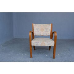Pair of 1950s Tapestry Armchairs with System