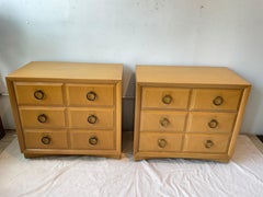 Pair Of 1950s T.H. Robsjohn-Gibbings Chests For John Stuart
