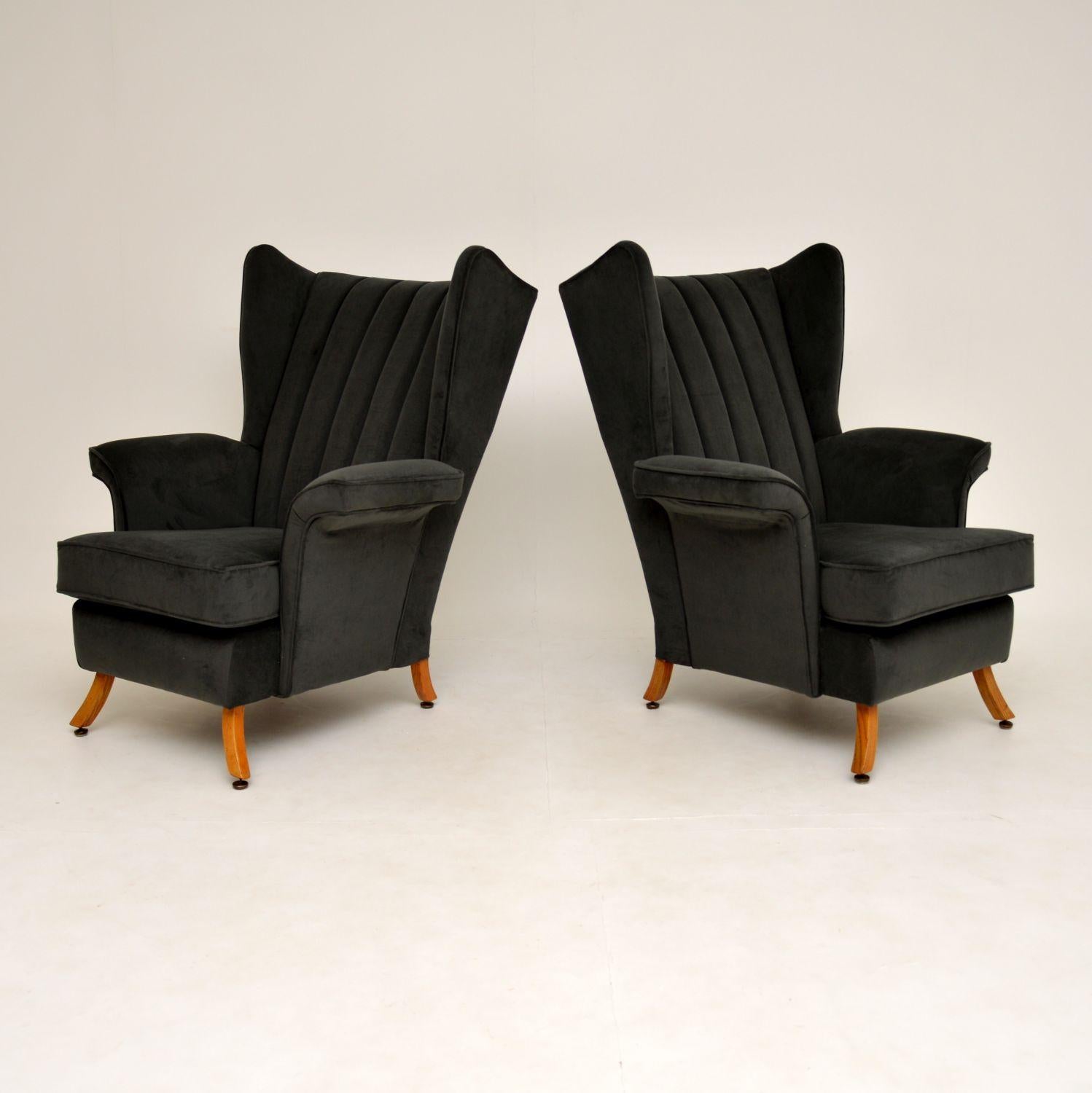 wing back arm chairs for sale