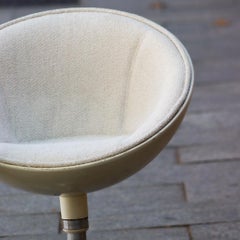 Pair of 1960's Swivel Fibreglass Chairs