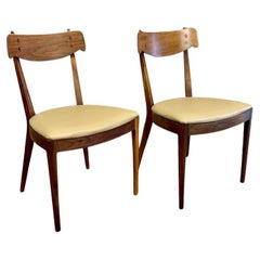 Pair of 1960s American Dining Chairs by Kipp Stewart for Drexel