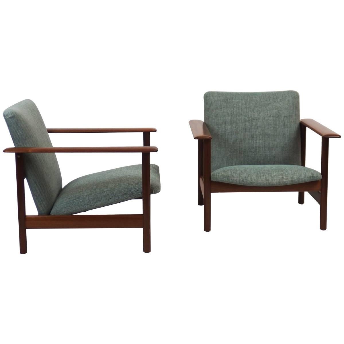 Pair of 1960s Armchairs by Steiner For Sale