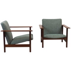 Pair of 1960s Armchairs by Steiner