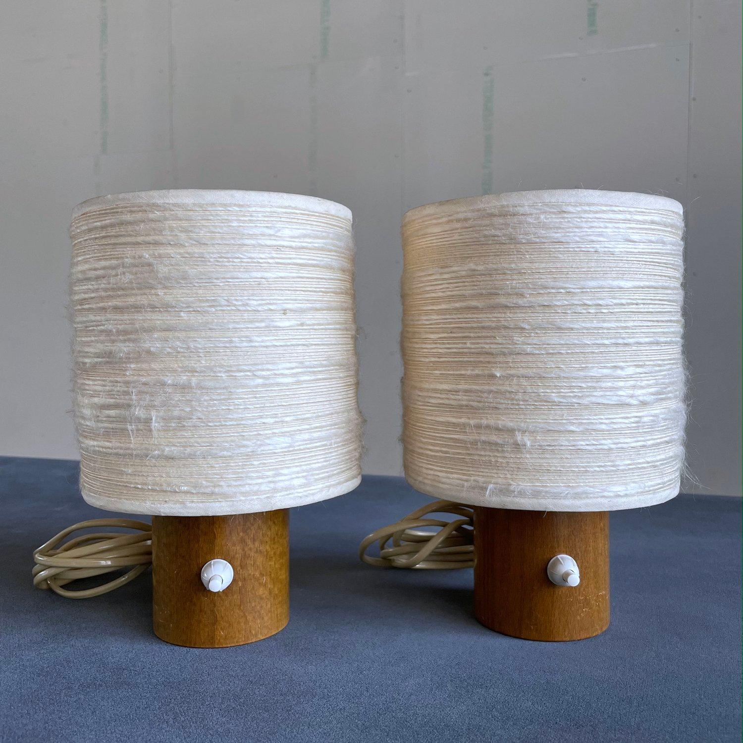 Pair of 1960's Bedside Table Lamps - Engeler Lampen, Switzerland In Good Condition In Bern, CH