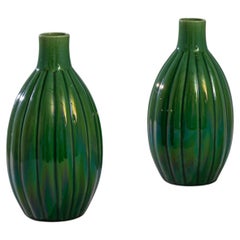 Pair of 1960s Belgian Ceramic Vases