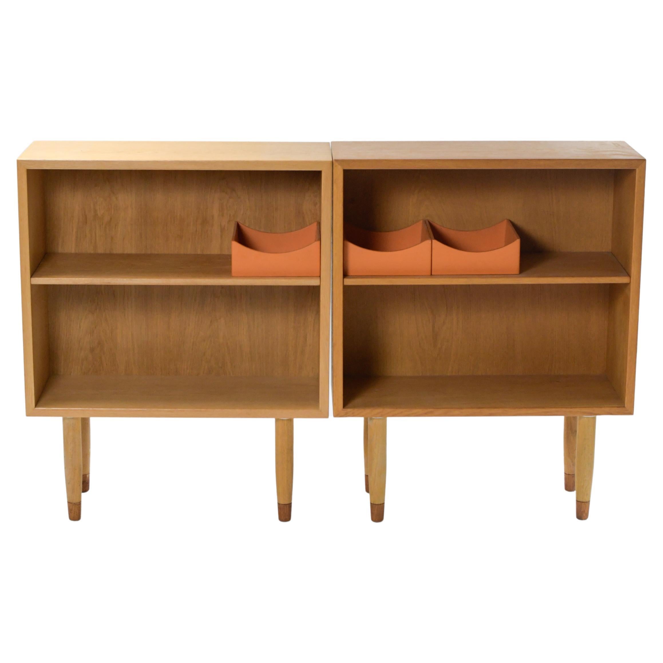 Pair of 1960s Borge Mogensen bookcases for Karl Andersson and Soner For Sale