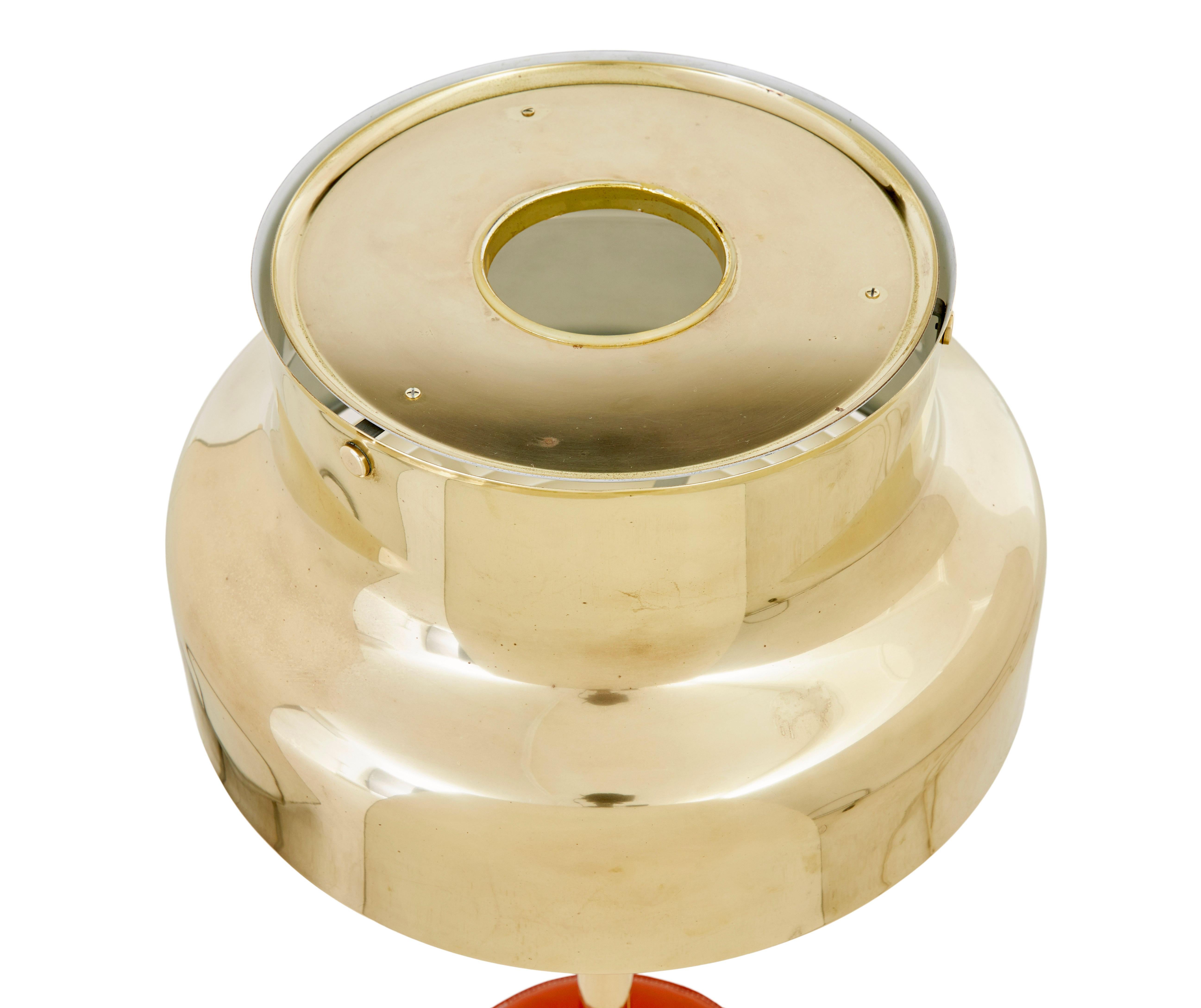Mid-Century Modern Paire de lampes de table en laiton Bumling des années 1960 par Anders Pehrson en vente
