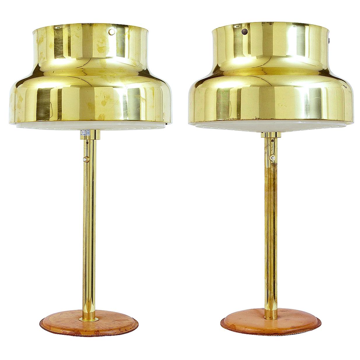 Image showcasing Adjustable Pair of Minimalist Articulated Desk Clamp Lamps by Staff ...