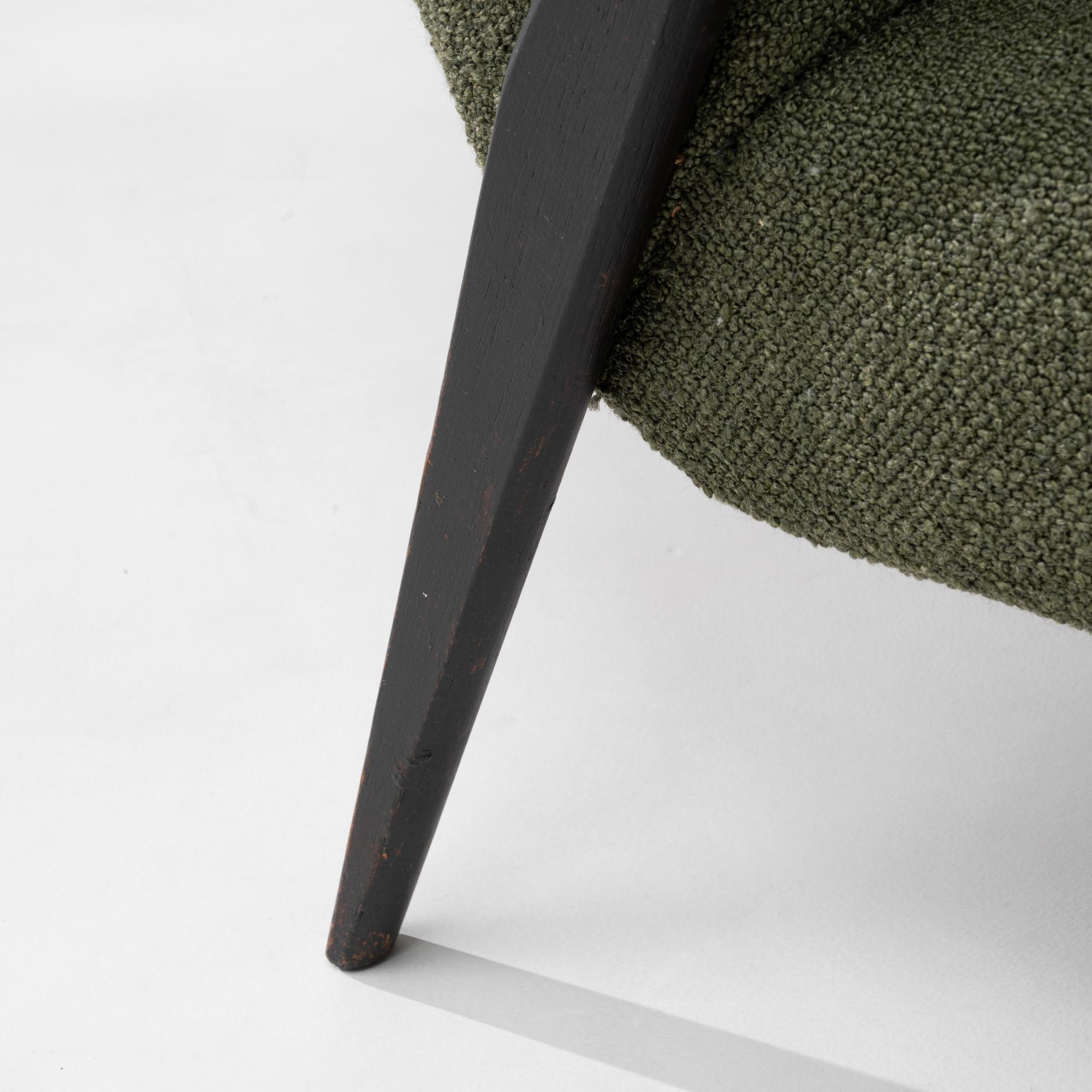 Paar tschechische gepolsterte Sessel aus den 1960er Jahren im Angebot 8