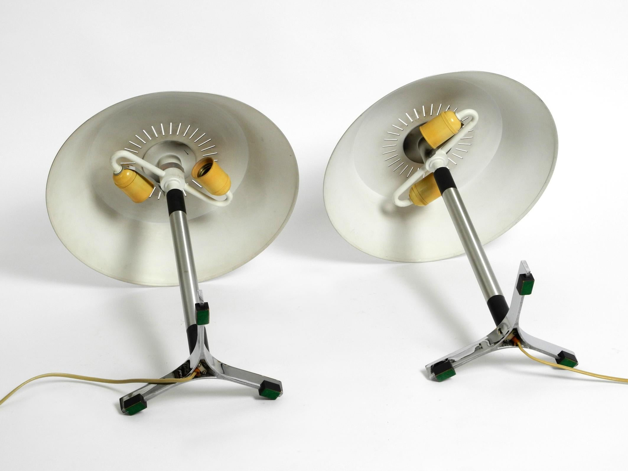 Mid-20th Century Pair of 1960s Danish Table Lamps by Jo Hammerborg for Fog & Mørup