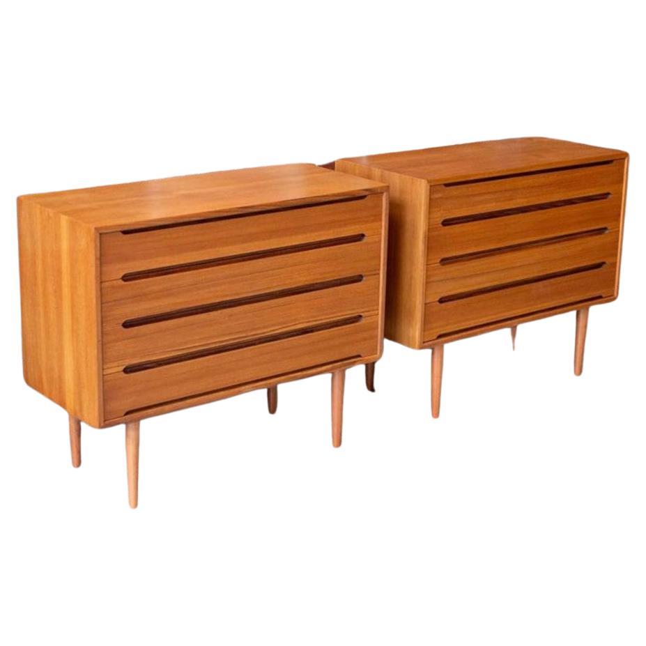 Pair of 1960s Danish Teak Dressers