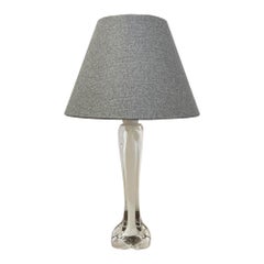 Paire de lampes de bureau blanches Flygsfors des années 1960