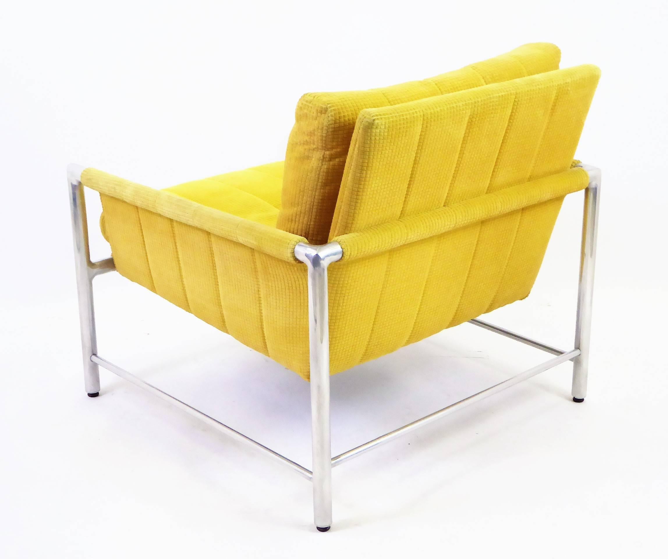 Pair of 1960s Founders Furniture Lounge Chairs in the Style of Harvey Probber In Good Condition In Miami, FL